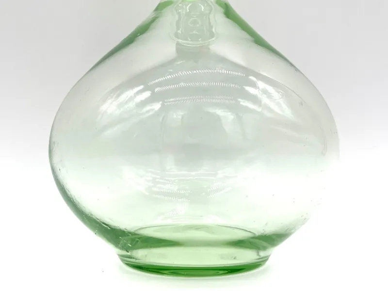 Pamono Antique Uranium Glass Carafe with Stopper, 1890s> Bottles, Carafes & Jugs