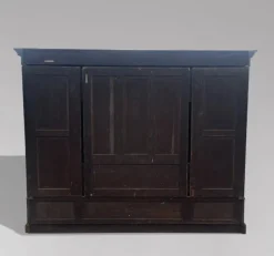 Pamono Antique Victorian Burr Walnut Breakfront Wardrobe, 1860s><noscript><img width=