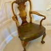 Pamono Antique Victorian Carved Walnut Desk Chair, 1880s> Office Chairs