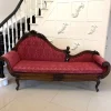 Online Pamono Antique Victorian Carved Mahogany Chaise Lounge, 1860