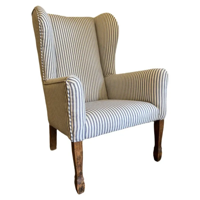 Pamono Antique Victorian Children's Wingback Armchair, 1800s> Children's Chairs