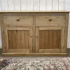 Pamono Antique Victorian Fir Buffet, 1800s