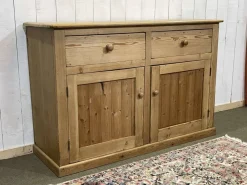 Pamono Antique Victorian Fir Buffet, 1800s