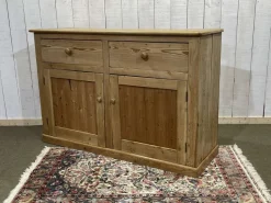Pamono Antique Victorian Fir Buffet, 1800s