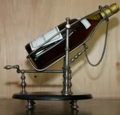 Pamono Antique Victorian French Pewter Mechanical Wine Pourer Add a Touch of Class!, 1880><noscript><img width=