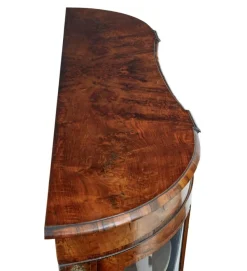 Best Pamono Antique Victorian Glazed Burr Walnut Sideboard, 1800s
