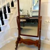 Online Pamono Antique Victorian Mahogany Cheval Mirror, 1860s