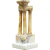 Pamono Antique Victorian Marble Roman Ruins Grand Tour Statue Sculpture Columns Pillars