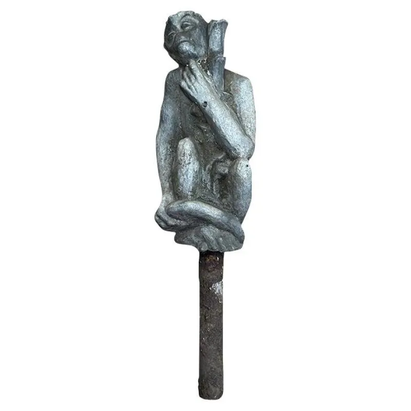 Pamono Antique Victorian Monkey Garden Sculpture> Garden Accessories