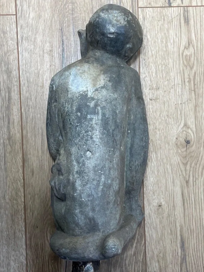 Pamono Antique Victorian Monkey Garden Sculpture> Garden Accessories