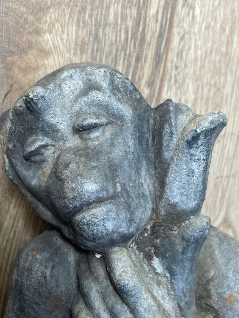 Pamono Antique Victorian Monkey Garden Sculpture> Garden Accessories