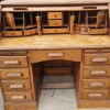 Pamono Antique Victorian or Edwardian Roll Top Desk or Writing Bureau> Desks