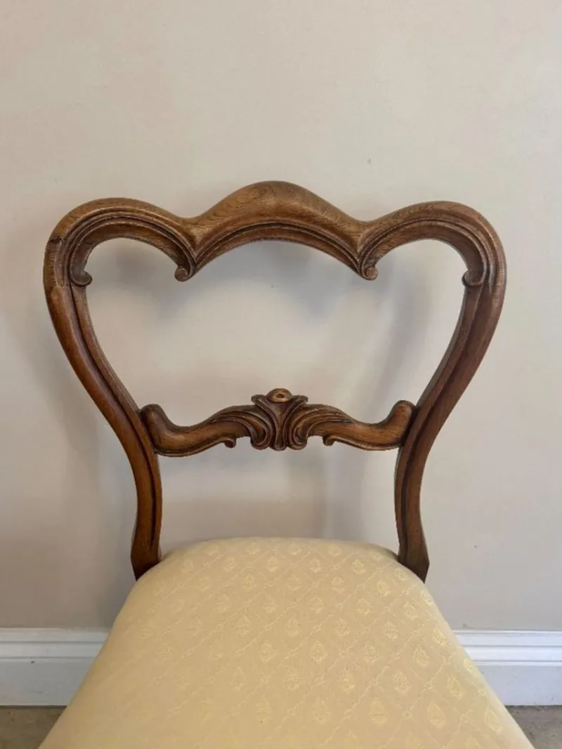 Online Pamono Antique Victorian Rosewood Dining Chairs, 1860, Set of 6
