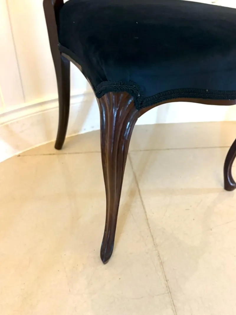 Pamono Antique Victorian Rosewood Dining Chairs, 1850s, Set of 10> Side Chairs & Dining Chairs