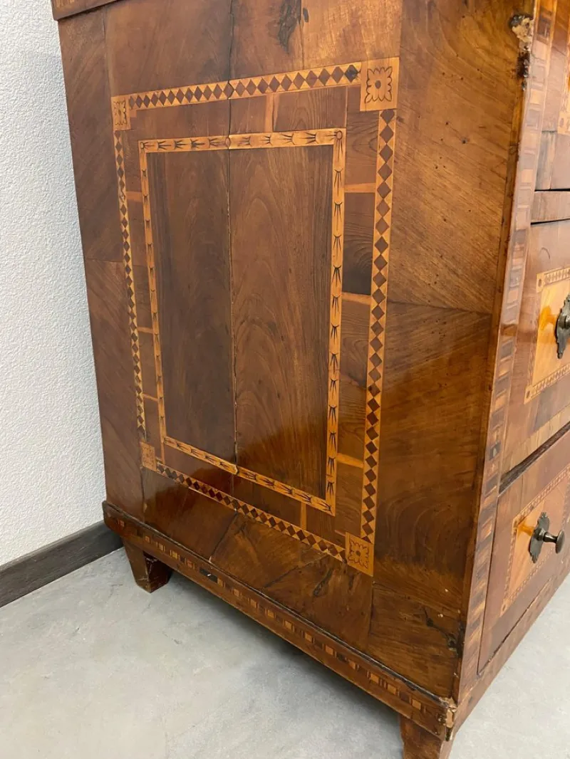 Pamono Antique Vienna Secretaire in Wood, 1790> Secretaires