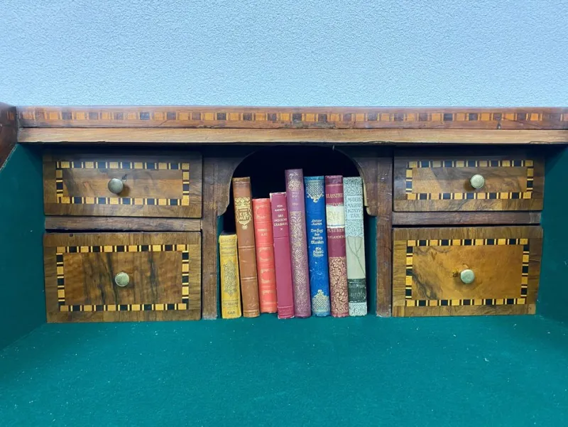 Pamono Antique Vienna Secretaire in Wood, 1790> Secretaires