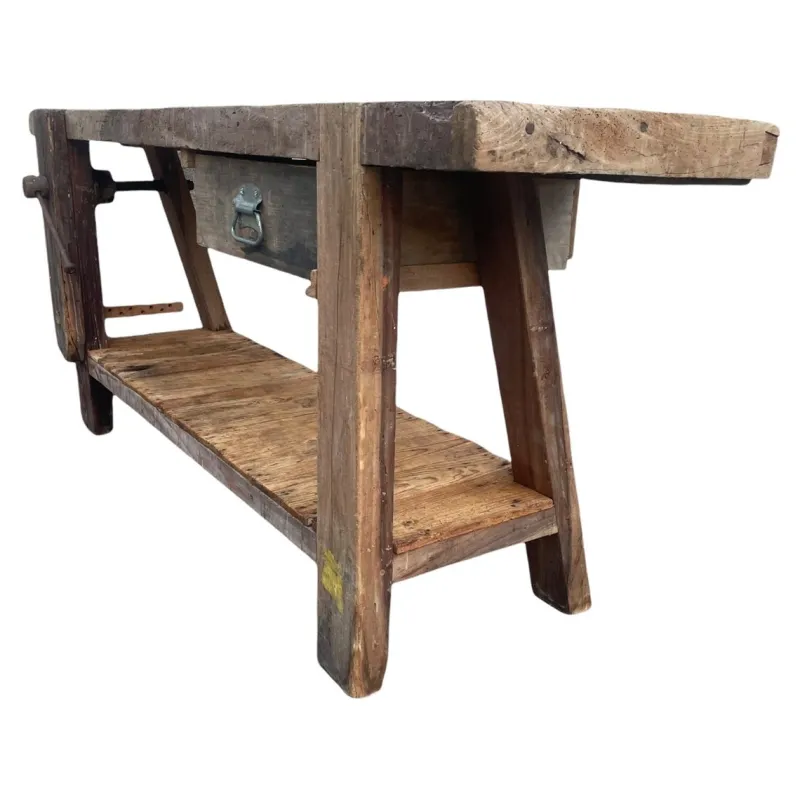 Pamono Antique Violin Maker's Workbench> Worktables & Workbenches