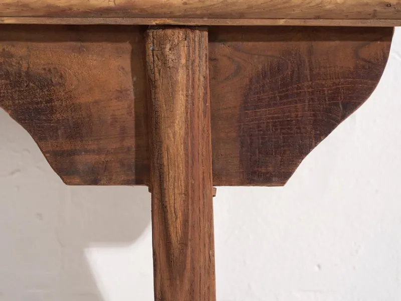 Pamono Antique Wabi Sabi Style Bench, 1870s> Benches