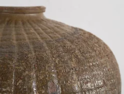 Pamono Antique Wabi-Sabi Style Ceramic Vase, 1900s><noscript><img width=