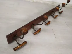 Pamono Antique Wall-Mounted Coat Rack><noscript><img width=
