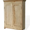 Pamono Antique Wardrobe in Fir Wood> Cabinets & Wardrobes