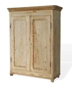 Pamono Antique Wardrobe in Fir Wood> Cabinets & Wardrobes