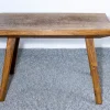 Online Pamono Antique Waxed Butcher's Block Table, Late 19th Century