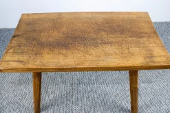 Online Pamono Antique Waxed Butcher's Block Table, Late 19th Century