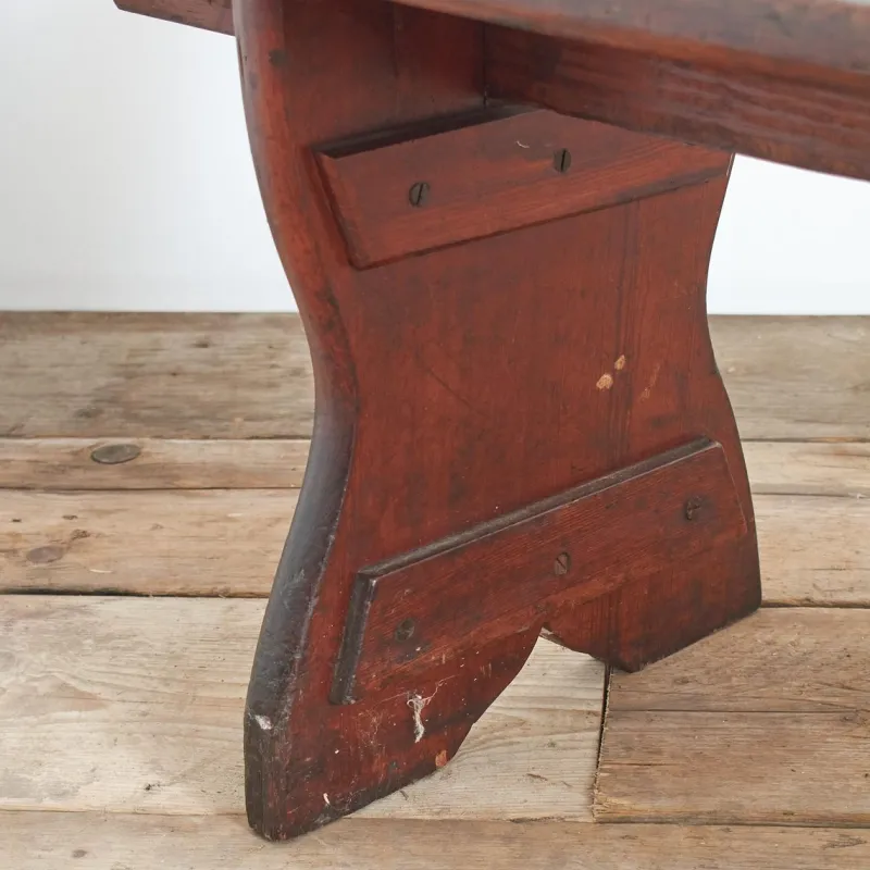 Clearance Pamono Antique Welsh Chapel Bench