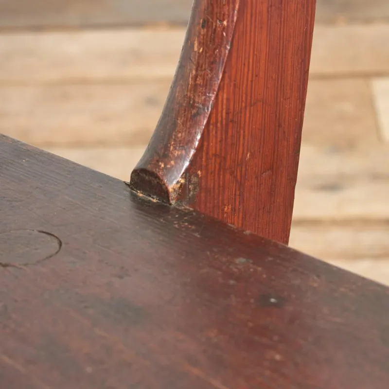 Clearance Pamono Antique Welsh Chapel Bench