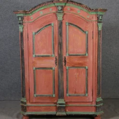 Pamono Antique Windisch Louis Xvi Cabinet, Bevelled Around 1780><noscript><img width=
