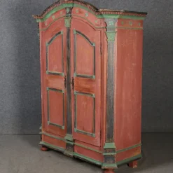 Pamono Antique Windisch Louis Xvi Cabinet, Bevelled Around 1780><noscript><img width=