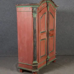 Pamono Antique Windisch Louis Xvi Cabinet, Bevelled Around 1780><noscript><img width=