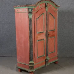 Pamono Antique Windisch Louis Xvi Cabinet, Bevelled Around 1780><noscript><img width=