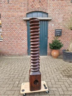 Pamono Antique Wine Press, France, 19th Century><noscript><img width=