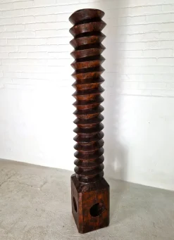 Pamono Antique Wine Press, France, 19th Century><noscript><img width=