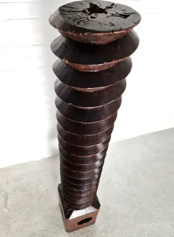 Pamono Antique Wine Press, France, 19th Century><noscript><img width=
