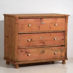 Pamono Antique Wood Chest of Drawers, 1920s> Dressers, Commodes & Chests
