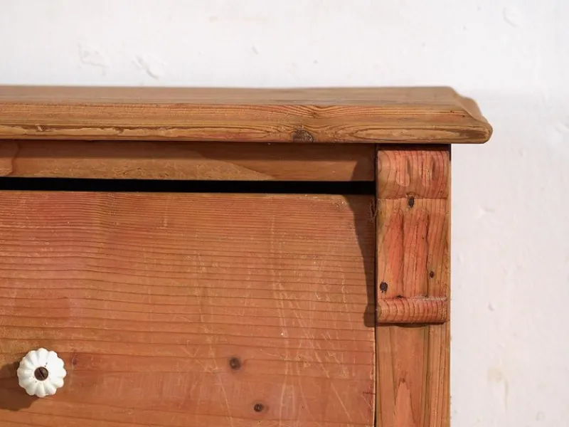 Pamono Antique Wood Chest of Drawers, 1920s> Dressers, Commodes & Chests
