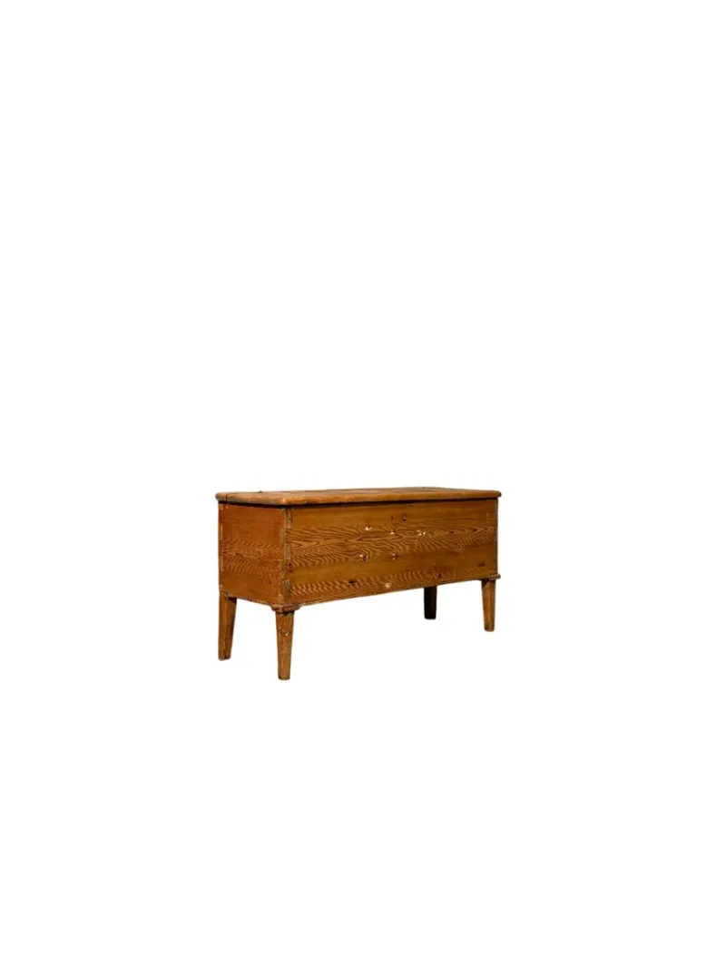 Pamono Antique Wood Chest, 1890s> Dressers, Commodes & Chests