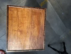 Pamono Antique Wood Travel Chest of Drawers with Metal Finish, 1900><noscript><img width=