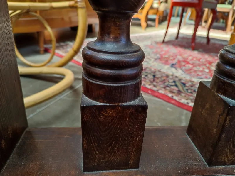 Pamono Antique Wooden Balustrade, 1890s> Architectural Elements