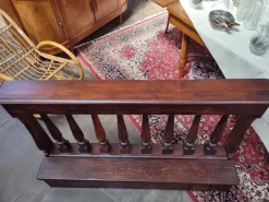 Pamono Antique Wooden Balustrade, 1890s><noscript><img width=
