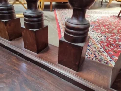 Pamono Antique Wooden Balustrade, 1890s><noscript><img width=