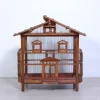 New Pamono Antique Wooden Bird House, 1890s
