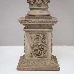 Clearance Pamono Antique Wooden Column, 1800s