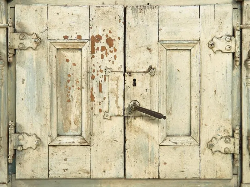 Pamono Antique Wooden Refrigerator, 1900> Sideboards & Buffets