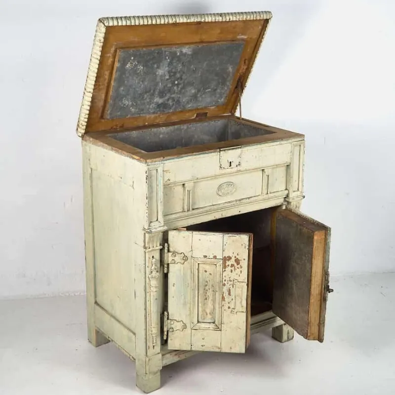 Pamono Antique Wooden Refrigerator, 1900> Sideboards & Buffets