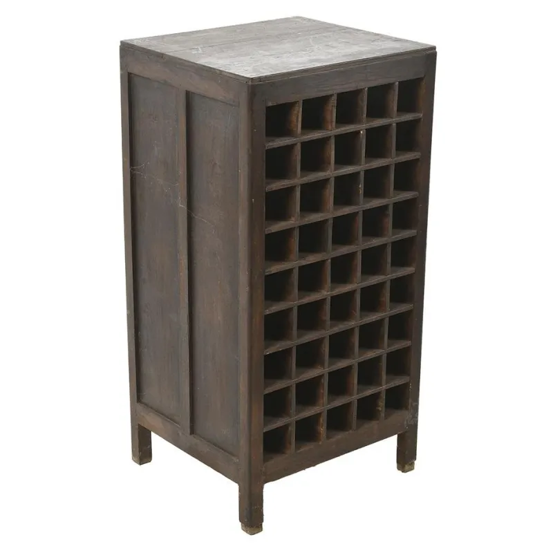 Pamono Antique Wooden Wine Rack> Racks, Hooks & Valets