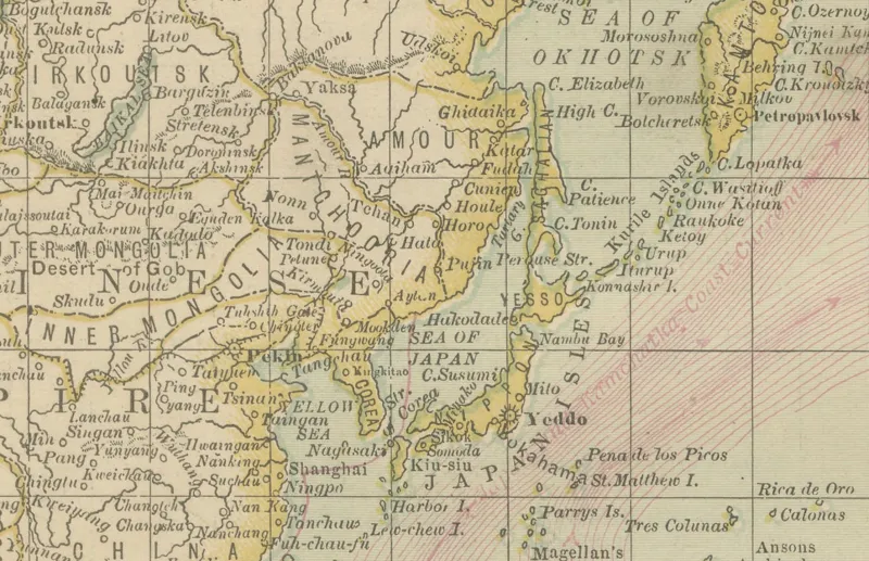 Sale Pamono Antique World Map by Rand McNally, 1888